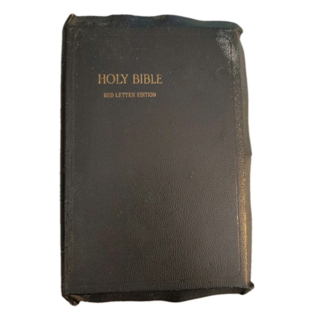 Vintage King James Version Holy Bible Books Inc Red Letter Edition KJV